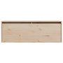 Voir la diapositive 5 : VIDAXL Armoire murale 100x30x35 cm Bois de pin massif