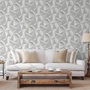 Voir la diapositive 4 : DUTCH WALLCOVERINGS DUTCH WALLCOVERINGS Papier peint Onyx Gris clair
