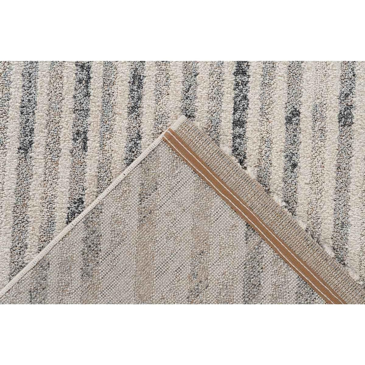 Paris Prix Tapis Tissé Graphique  Rhombus  Beige & Gris