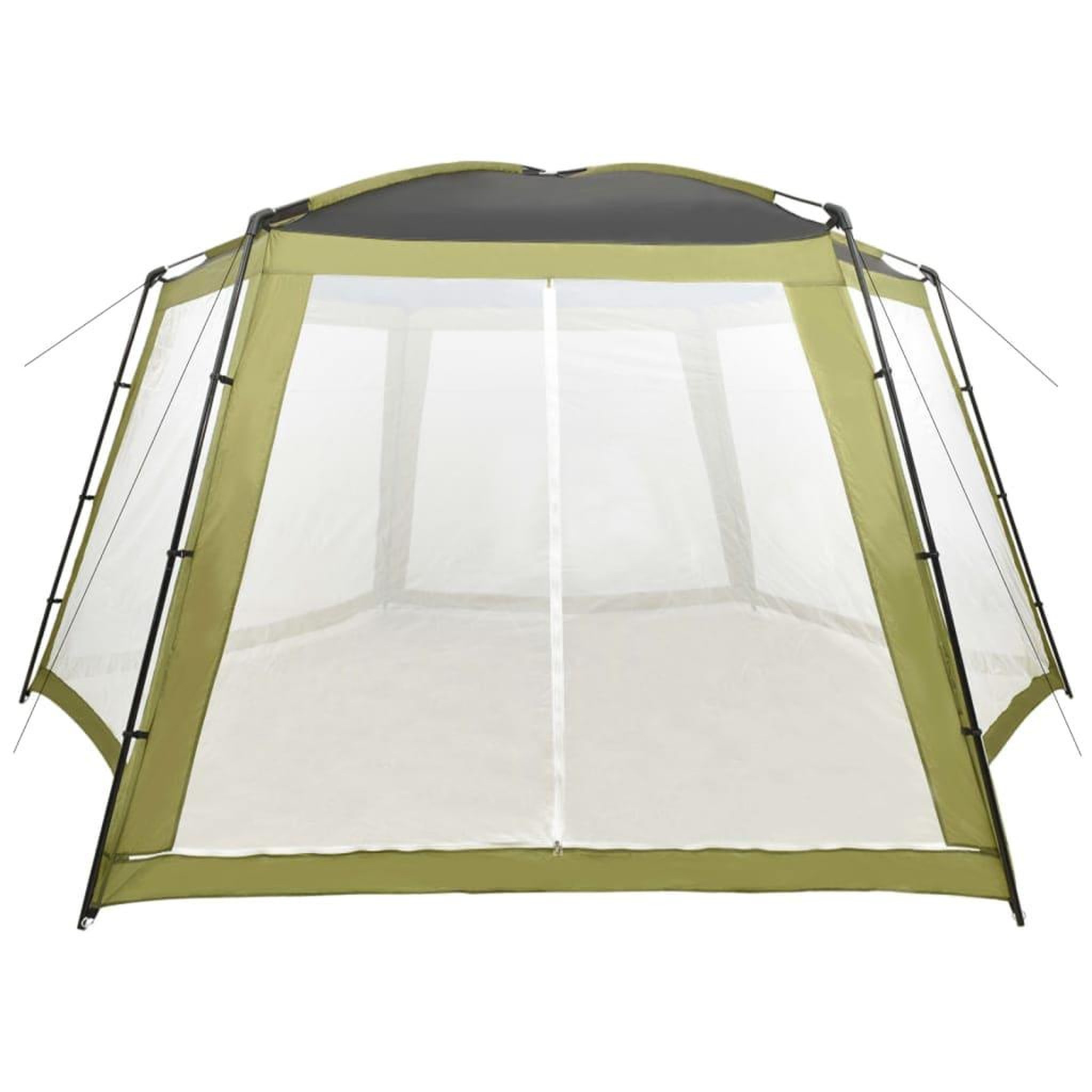 Voir la diapositive 2 : VIDAXL Tente de piscine tissu 660x580x250 cm vert