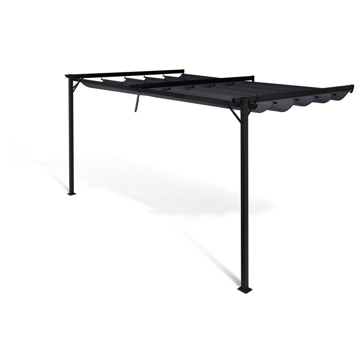 Inkazen Pergola de jardin adossée 3x2,7m