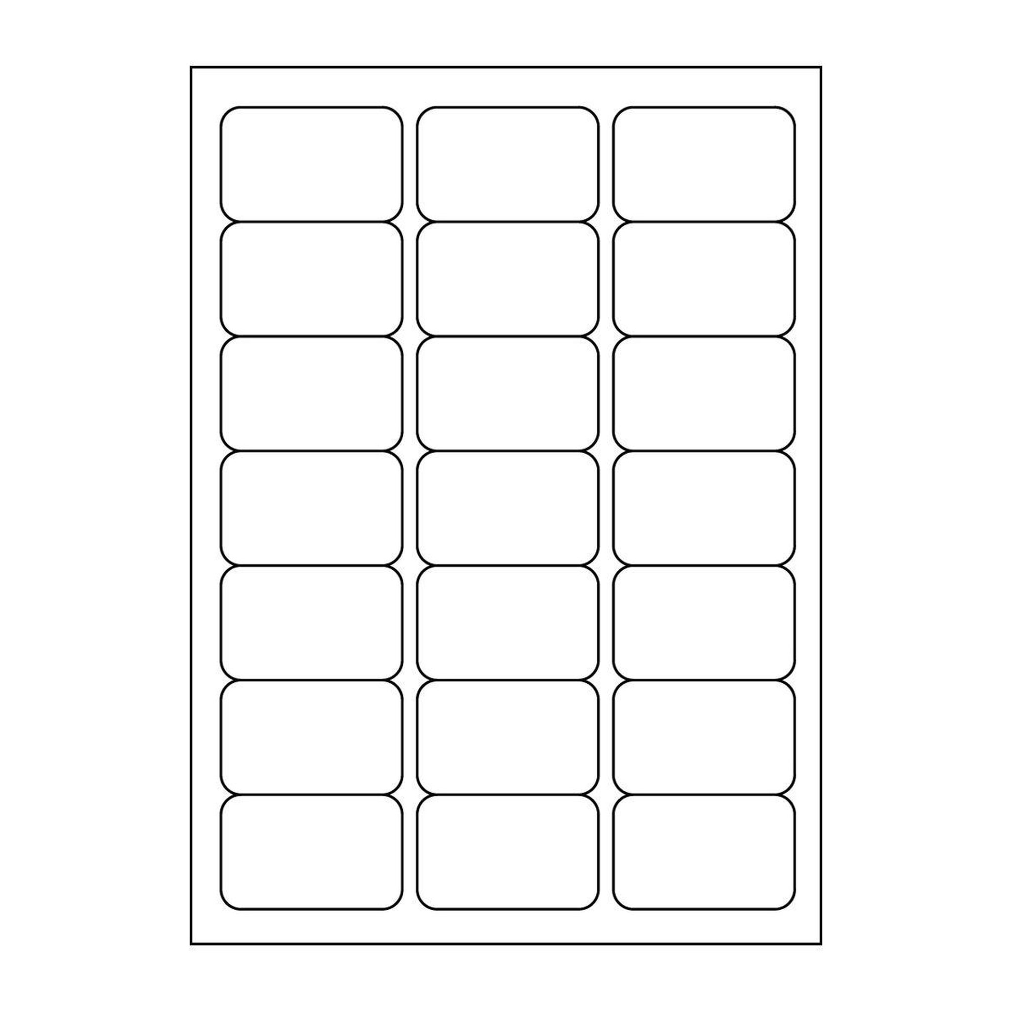 Voir la diapositive 2 : AVERY Etiquette etiquettes adressage 63.5x38.1mm