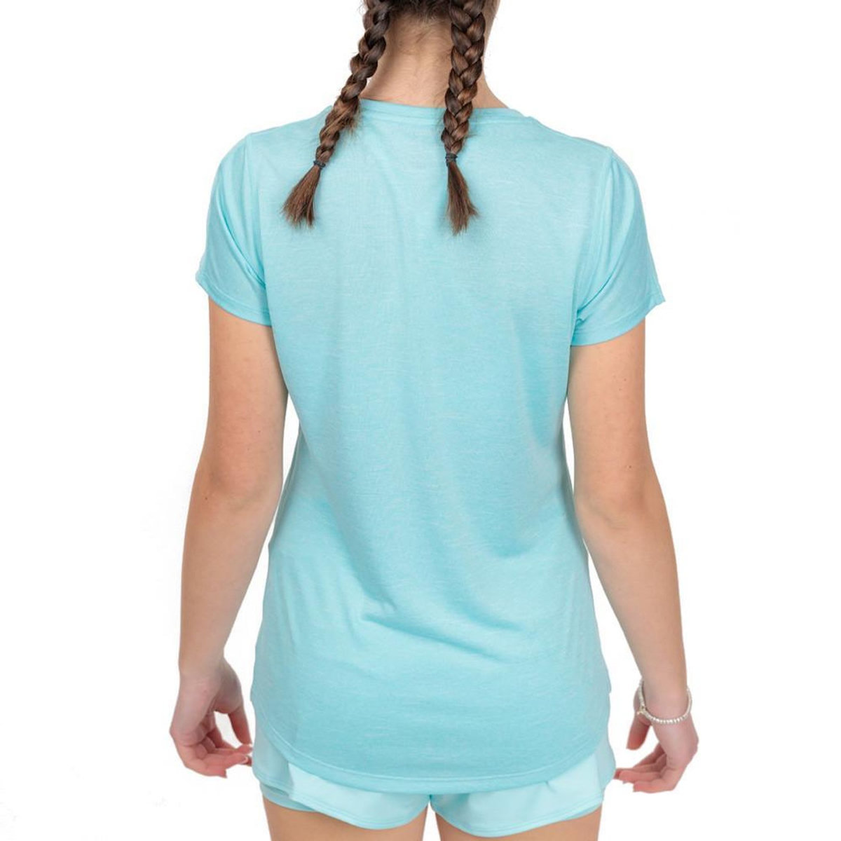 Mizuno T-shirt Bleu Clair Femme Mizuno Impulse