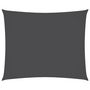 Voir la diapositive 2 : VIDAXL Voile de parasol tissu oxford rectangulaire 4x5 m anthracite