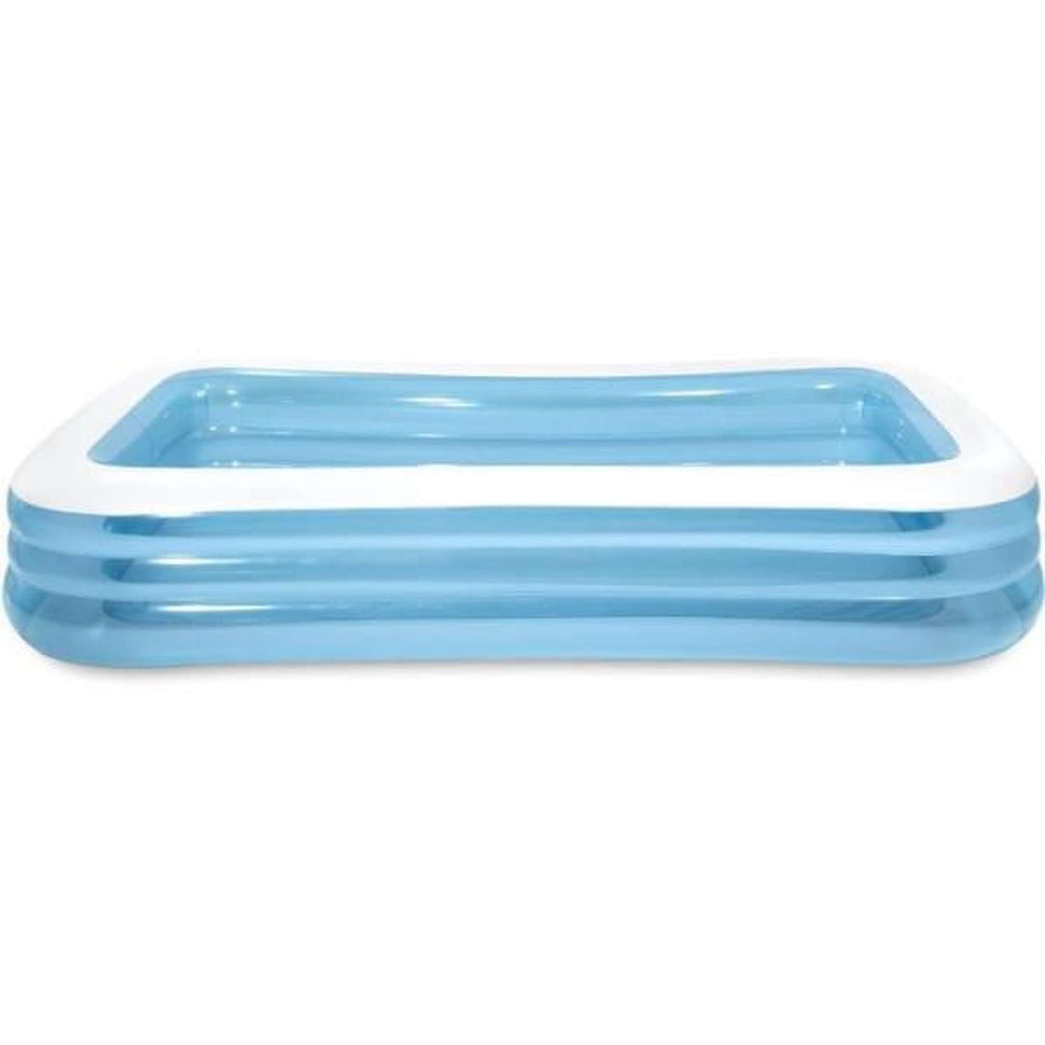 Voir la diapositive 3 : INTEX Piscine rectangulaire givrée - INTEX - 1020 Litres - 6 ans et + - 305 x 183 x 56 cm