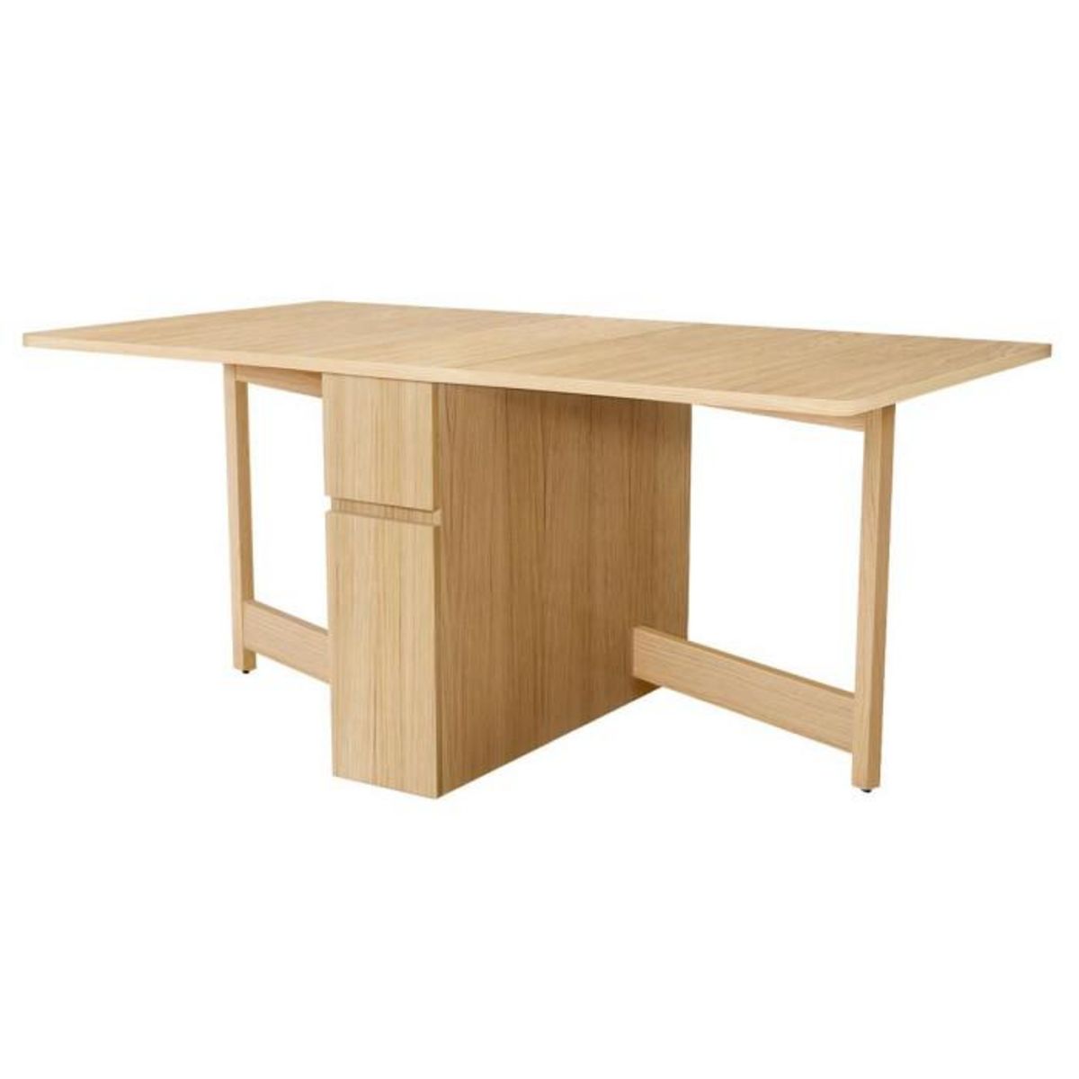 Paris Prix Table Console Pliante  Kungla  170cm Chêne