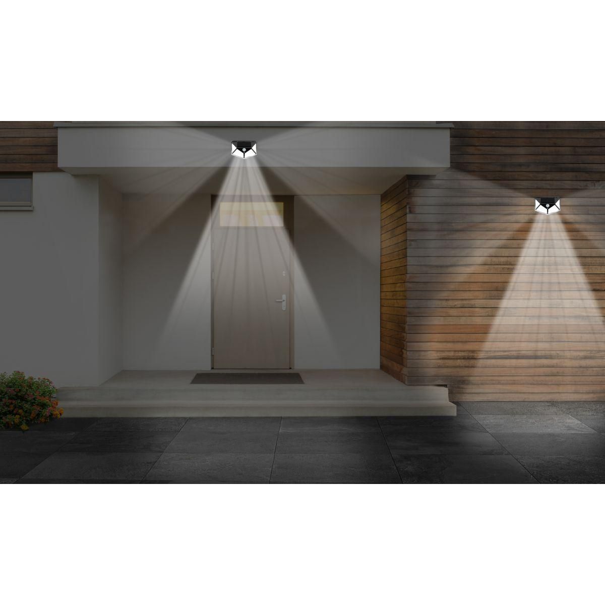 Aquila Appliques solaires x2 - THUNDERLIGHT 3D QUADRI 100 LED