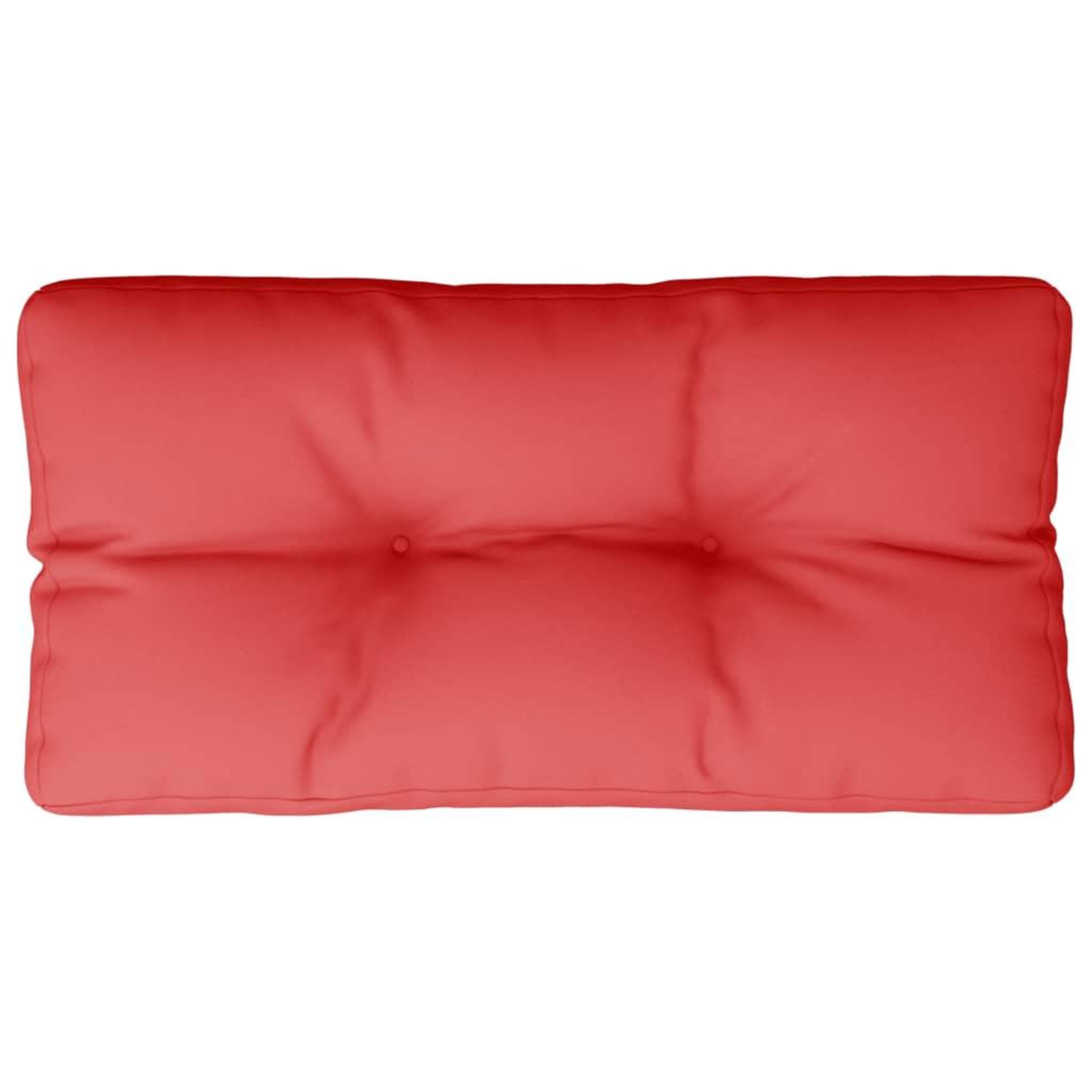 Voir la diapositive 2 : VIDAXL Coussin de palette rouge 70x40x12 cm tissu