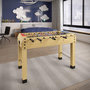 Voir la diapositive 2 : PLAY4FUN Baby-foot Teenager, Table de Baby pour Adolescents, 122 x 61 x 81 cm - Beige et Noir