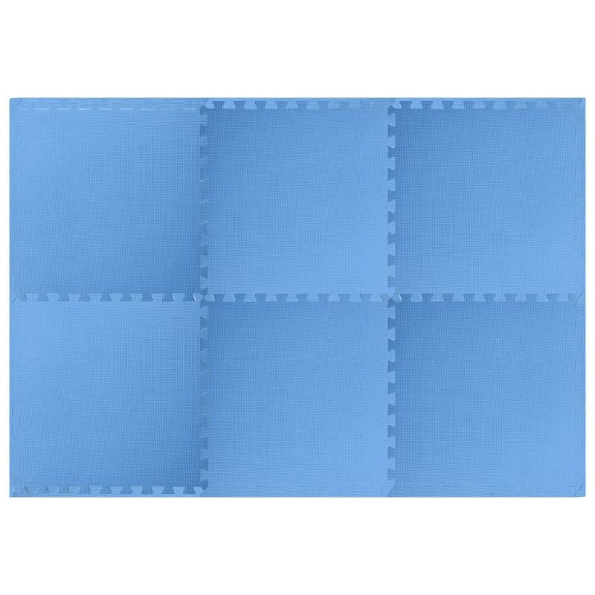 Voir la diapositive 2 : VIDAXL Tapis de sol 6 pcs 2,16 ㎡ EVA Mousse Bleu