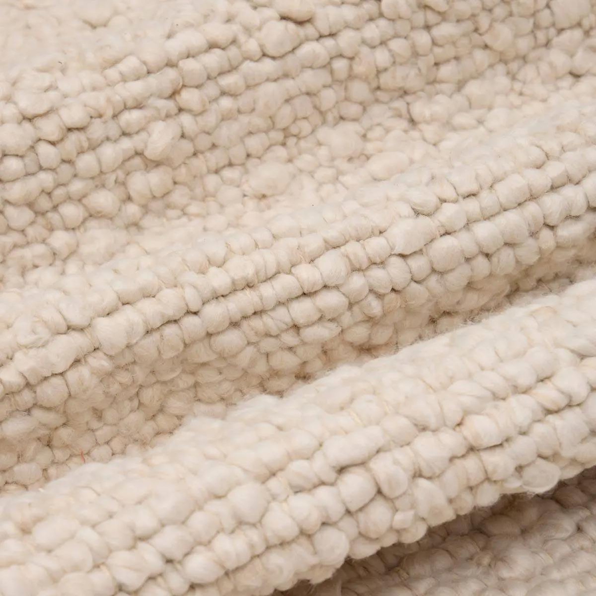 Voir la diapositive 3 : ATMOSPHERA Tapis effet laine  volna  80x200cm ivoire