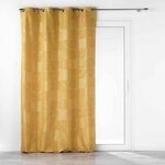 Paris Prix Rideau à Œillets Imprimé  Lineor  140x260cm Jaune