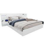 MERAX Lit 2 places. Coloris disponibles : Blanc