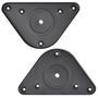 Voir la diapositive 4 : VIDAXL 4 pieds de table reglables en hauteur Noir 1100 mm