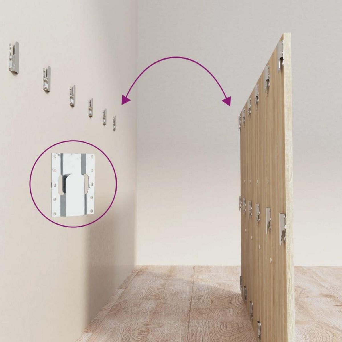 VIDAXL Tete de lit Chene sonoma 200x1,5x80 cm Bois d'ingenierie