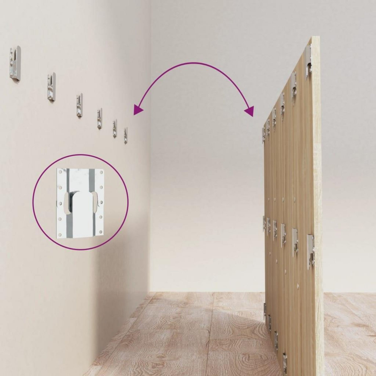 VIDAXL Tete de lit Chene sonoma 200x1,5x80 cm Bois d'ingenierie