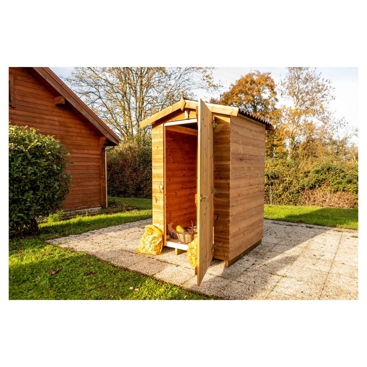 Habrita Abri de jardin bois - Autoclavé - 1,96m²