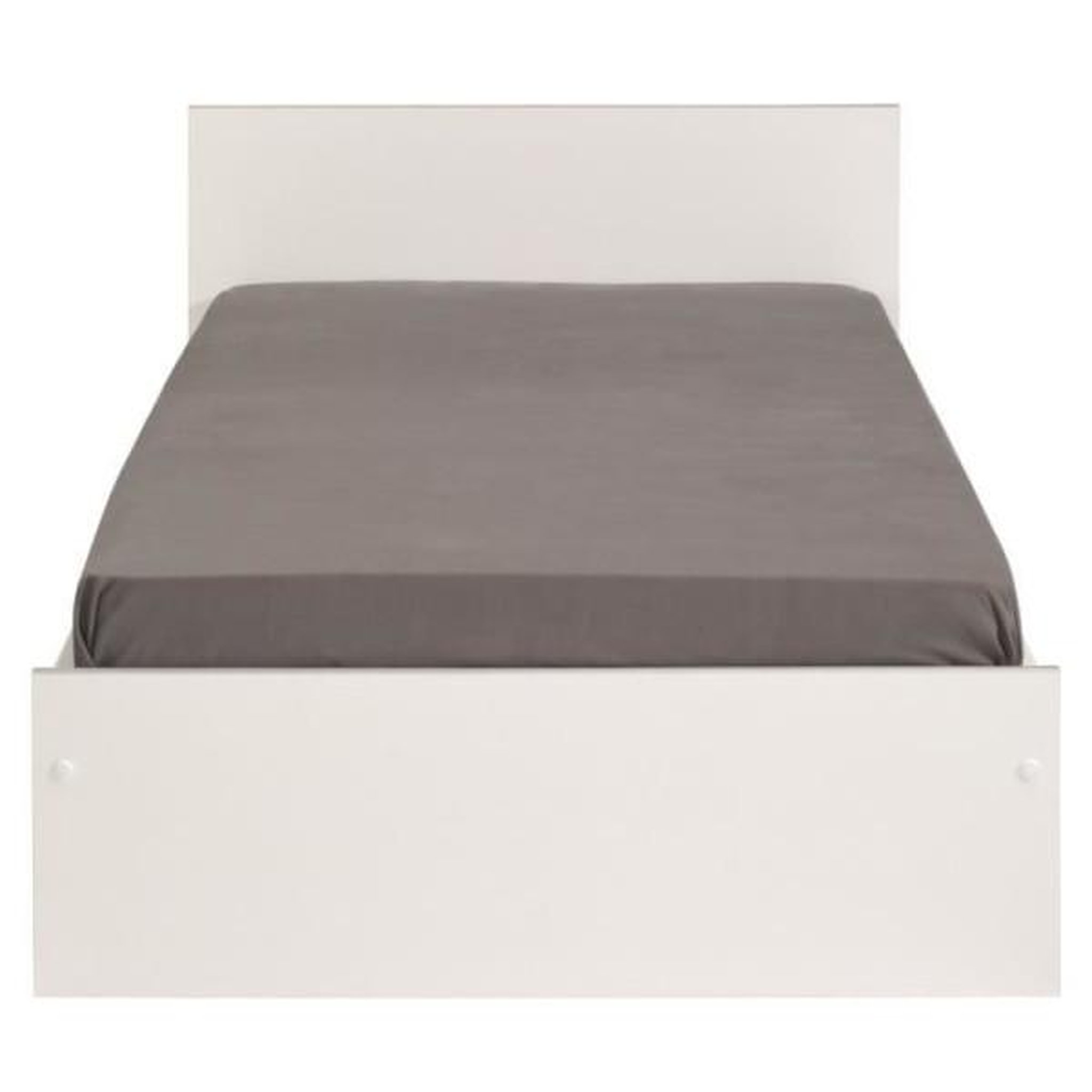 Voir la diapositive 2 : PARISOT PARISOT SCOOP Lit Enfant l90x L200 cm avec 3 meubles de rangement - Contemporain - Décor blanc