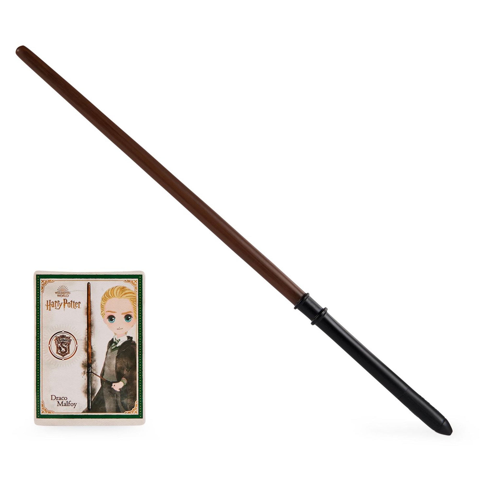 Voir la diapositive 1 : SPIN MASTER Baguette Magique Deluxe Drago Malefoy - Wizarding World