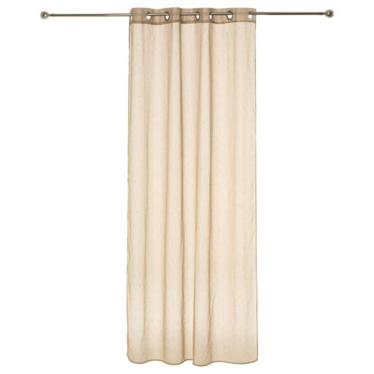 ATMOSPHERA Rideau Voilage  Rayure  140x240cm Lin