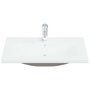 Voir la diapositive 3 : VIDAXL Lavabo encastre avec robinet 81x39x18 cm ceramique blanc