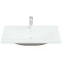 Voir la diapositive 3 : VIDAXL Lavabo encastre avec robinet 81x39x18 cm ceramique blanc