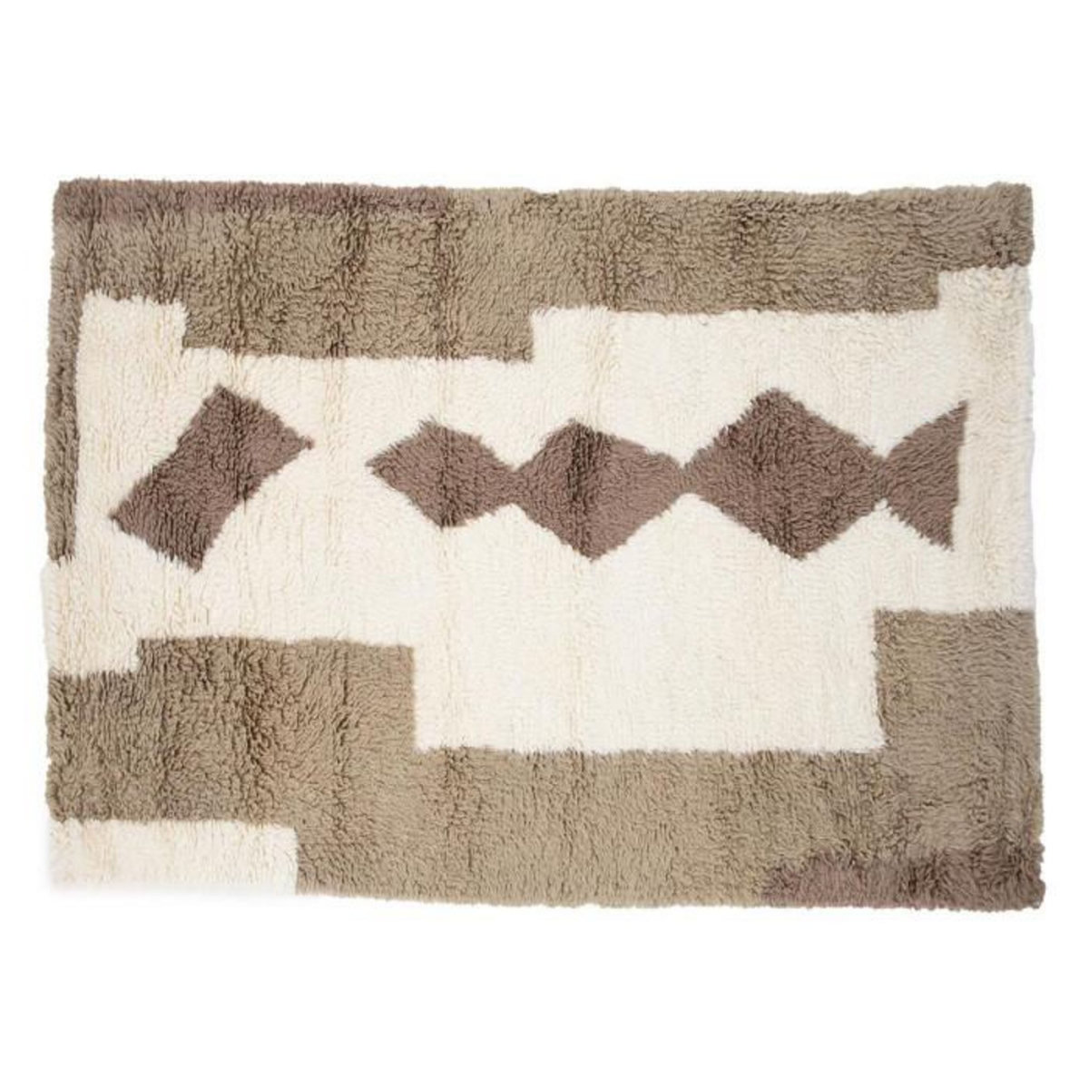 Paris Prix Tapis Déco en Laine  Nestor  252x350cm Multicolore