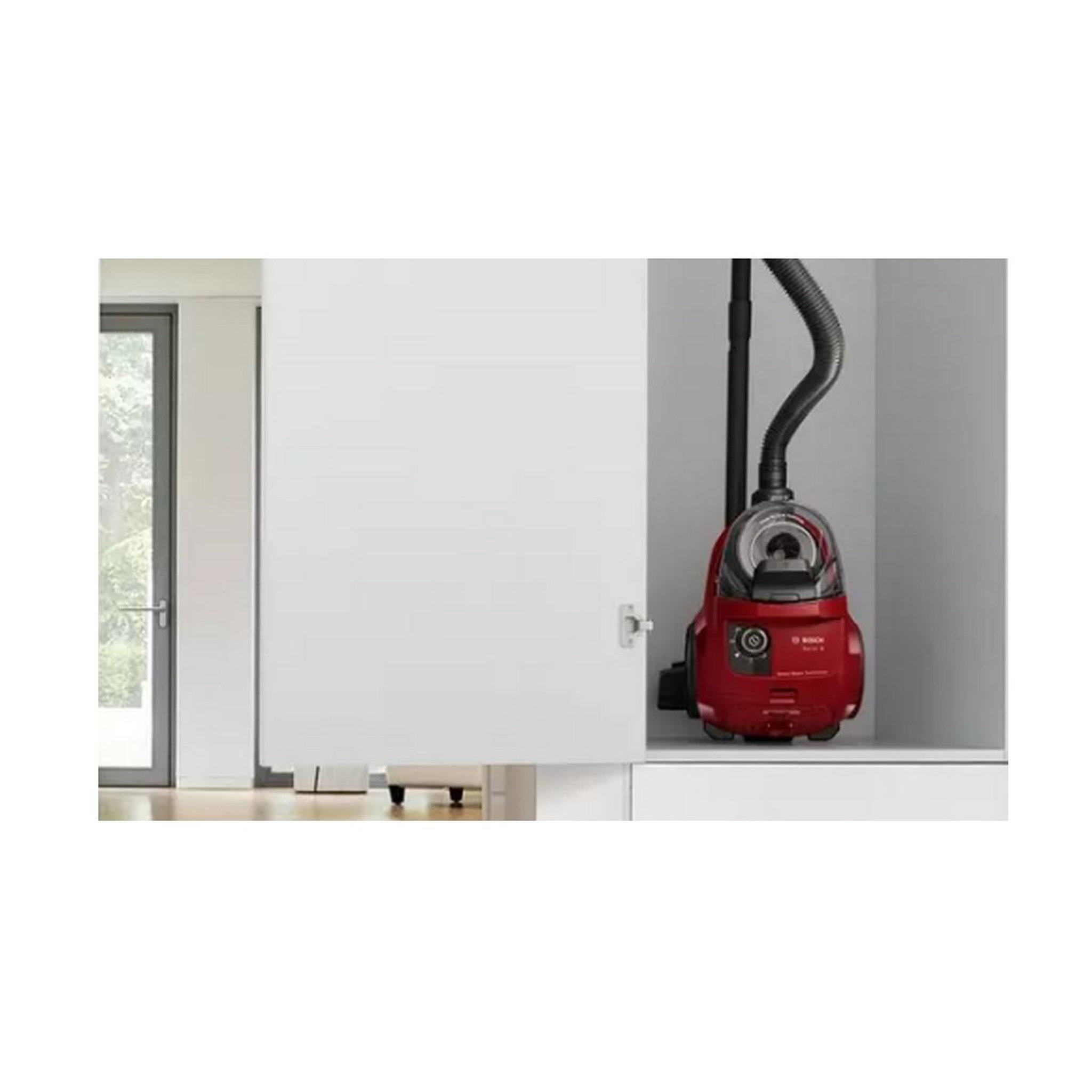 Voir la diapositive 5 : BOSCH Aspirateur traineau 750w 78db rouge - bgc21x350