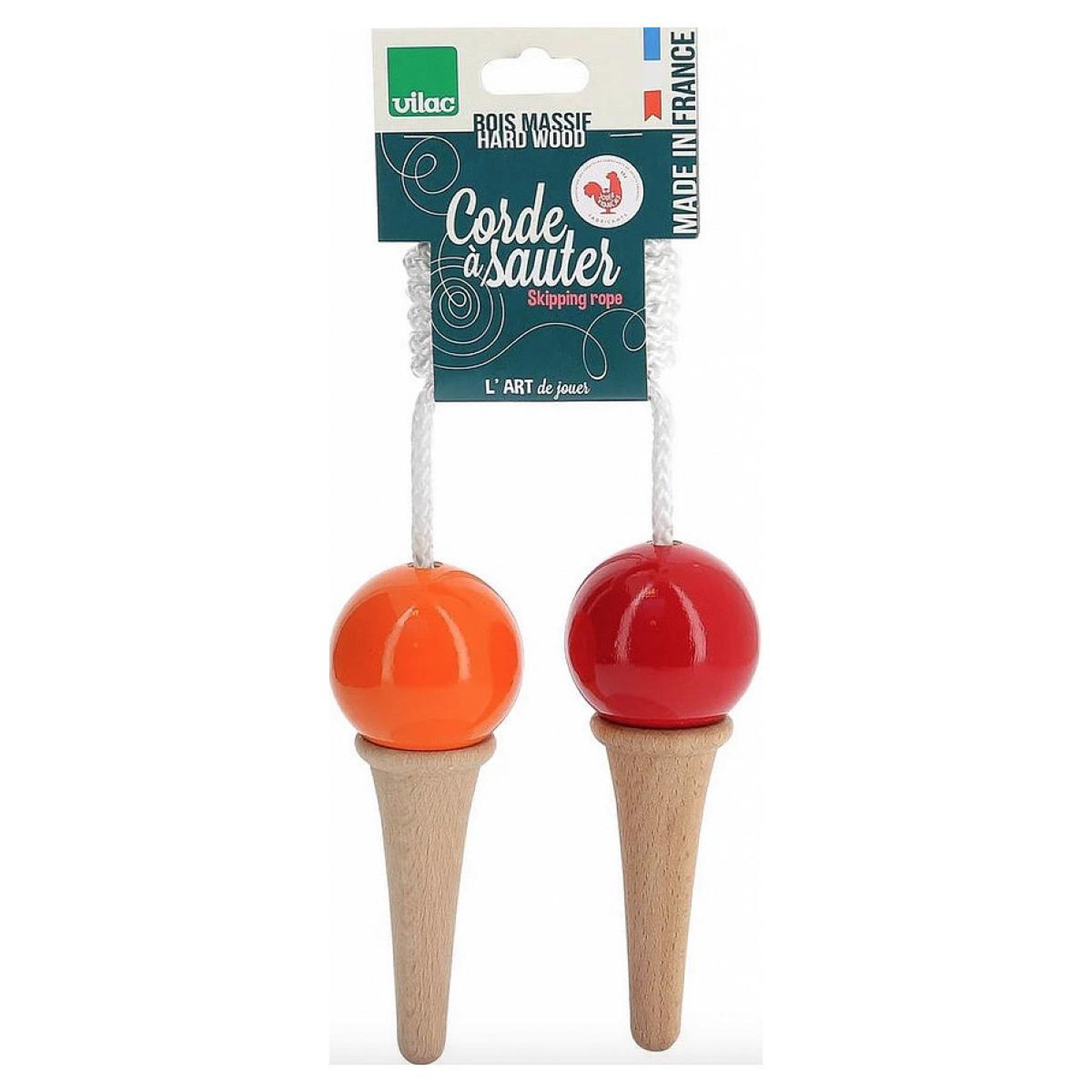 Vilac Corde a sauter glace bi gout rouge