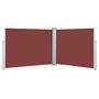 Voir la diapositive 2 : VIDAXL Auvent lateral retractable Marron 140 x 1000 cm