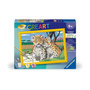 Voir la diapositive 1 : RAVENSBURGER CreArt Kids 18x24cm Petits léopards, Kit de peinture par numéros Numéro d'Art, Des 9 ans, 25832, Ravensburger