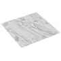 VIDAXL Planches plancher autoadhesives 20 pcs PVC 1,86 m^2 Marbre blanc