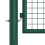 Voir la diapositive 5 : VIDAXL Portail en treillis de jardin acier 390x125 cm vert