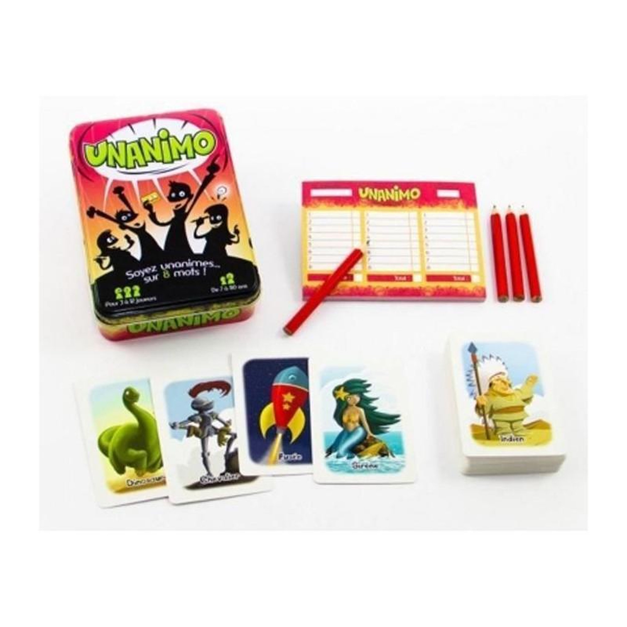 Voir la diapositive 3 : Asmodee ASMODEE - Unanimo - Jeu de societe - Mixte
