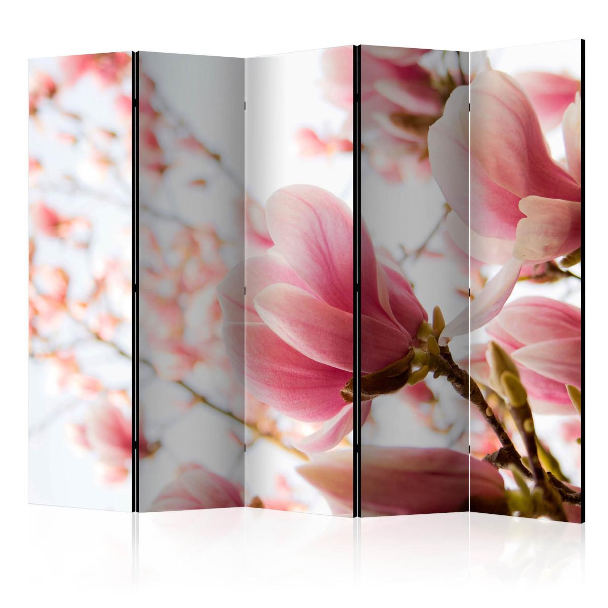 Paris Prix Paravent 5 volets  pink magnolia  172x225cm