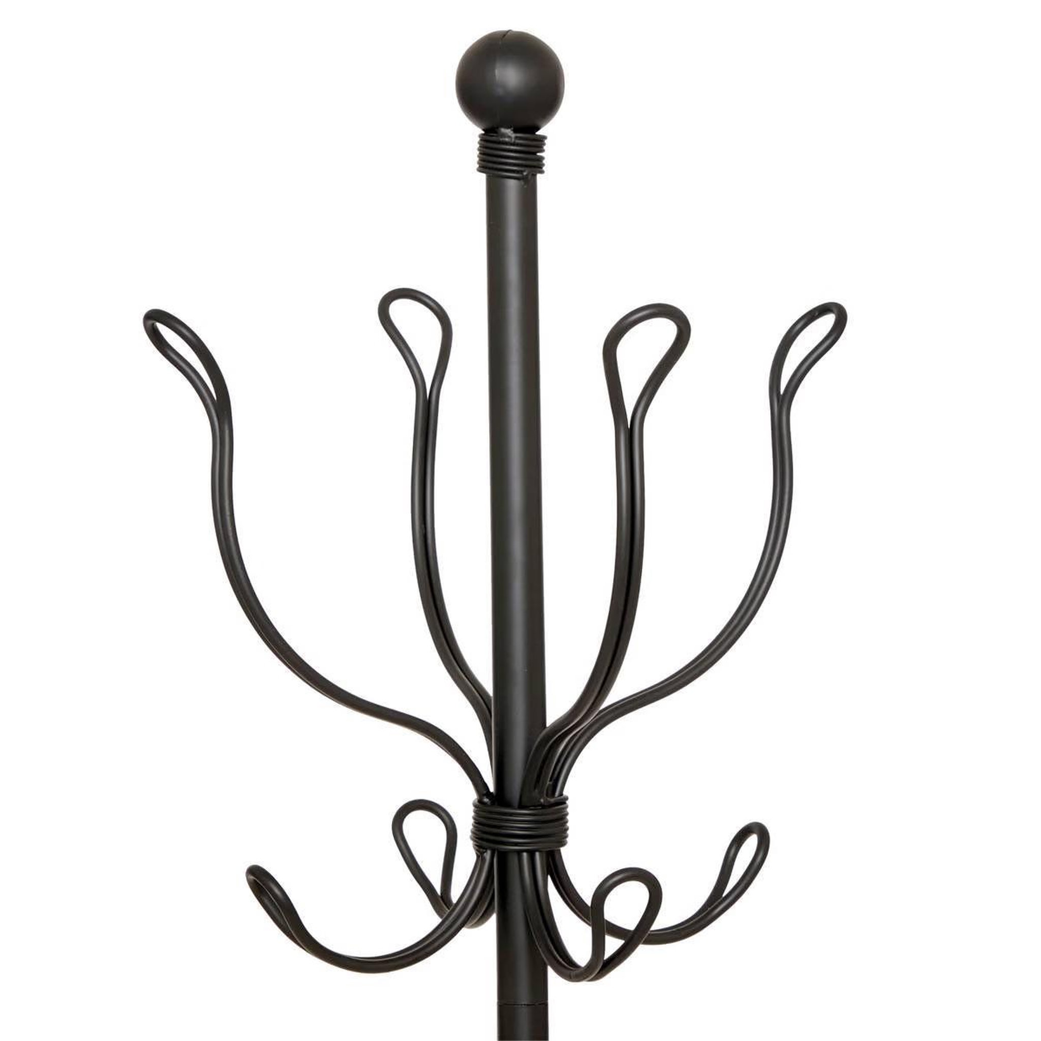 Voir la diapositive 2 : ATMOSPHERA Porte-manteau en métal  remo  170cm noir