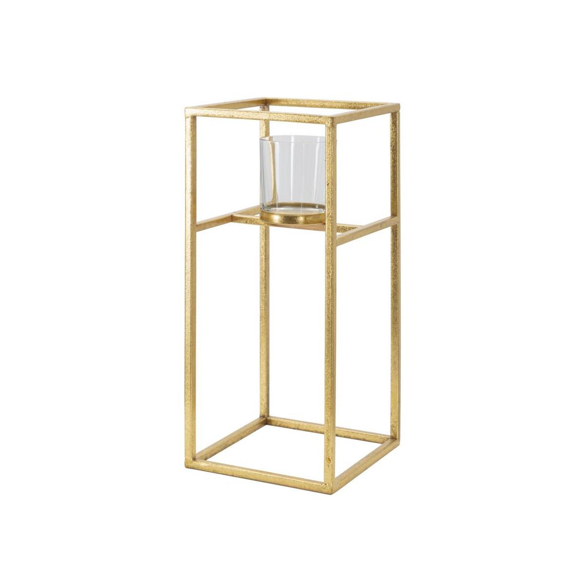 Paris Prix Bougeoir design en métal  elegant  35cm or