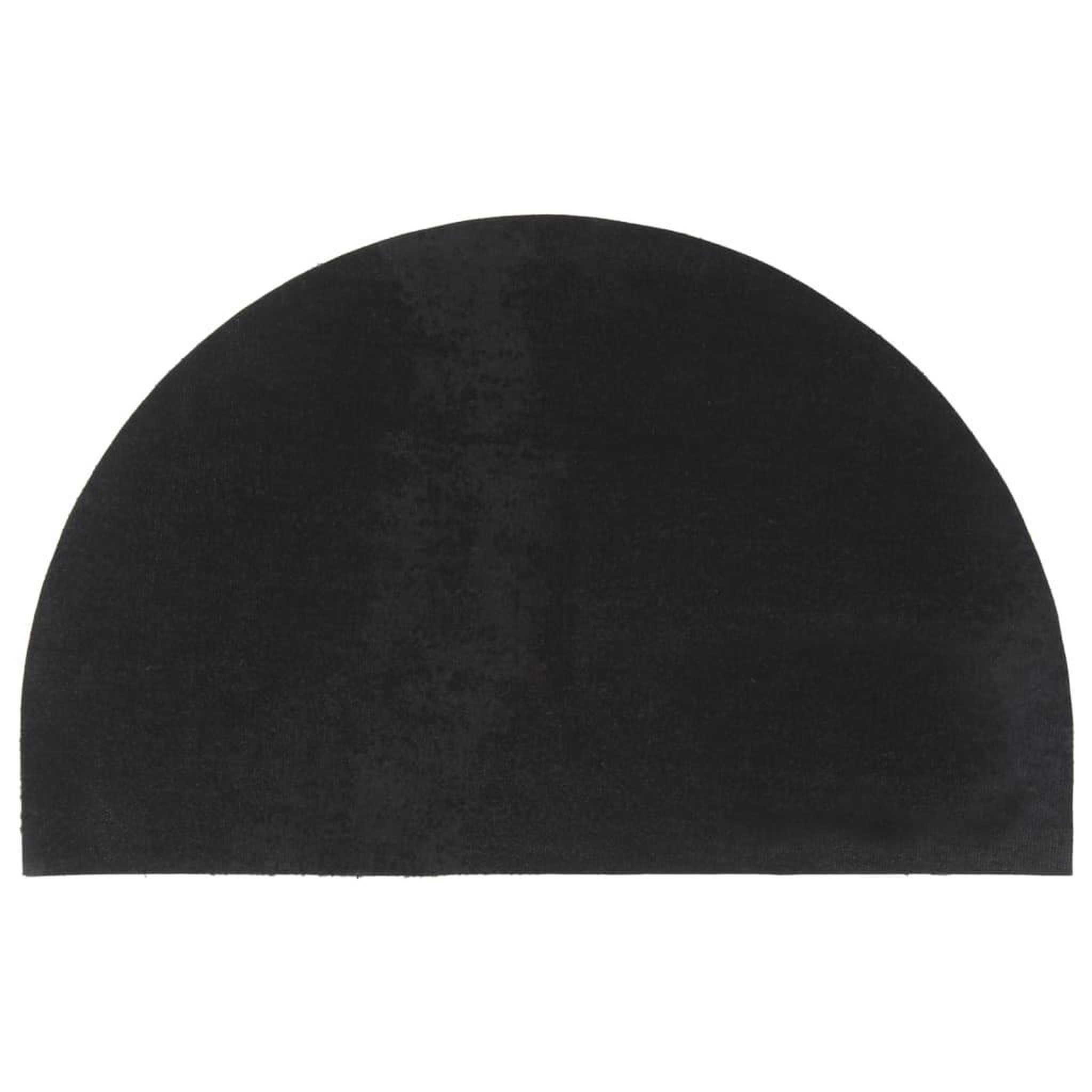 Voir la diapositive 2 : VIDAXL Tapis de porte noir demi-rond 50x80 cm fibre de coco touffete