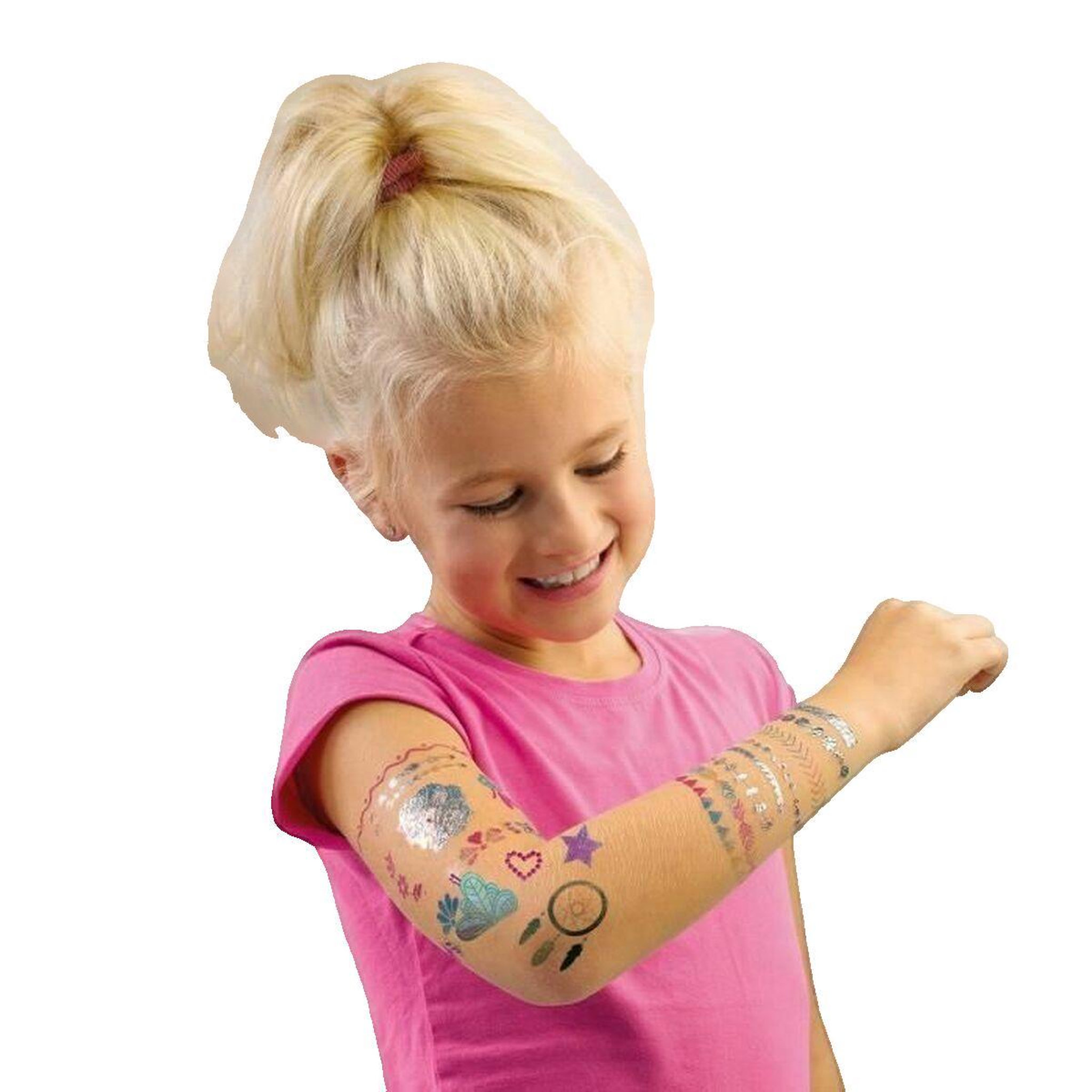Voir la diapositive 2 : SES Creative Ensemble de tatouages temporaires SES Creative multicolore