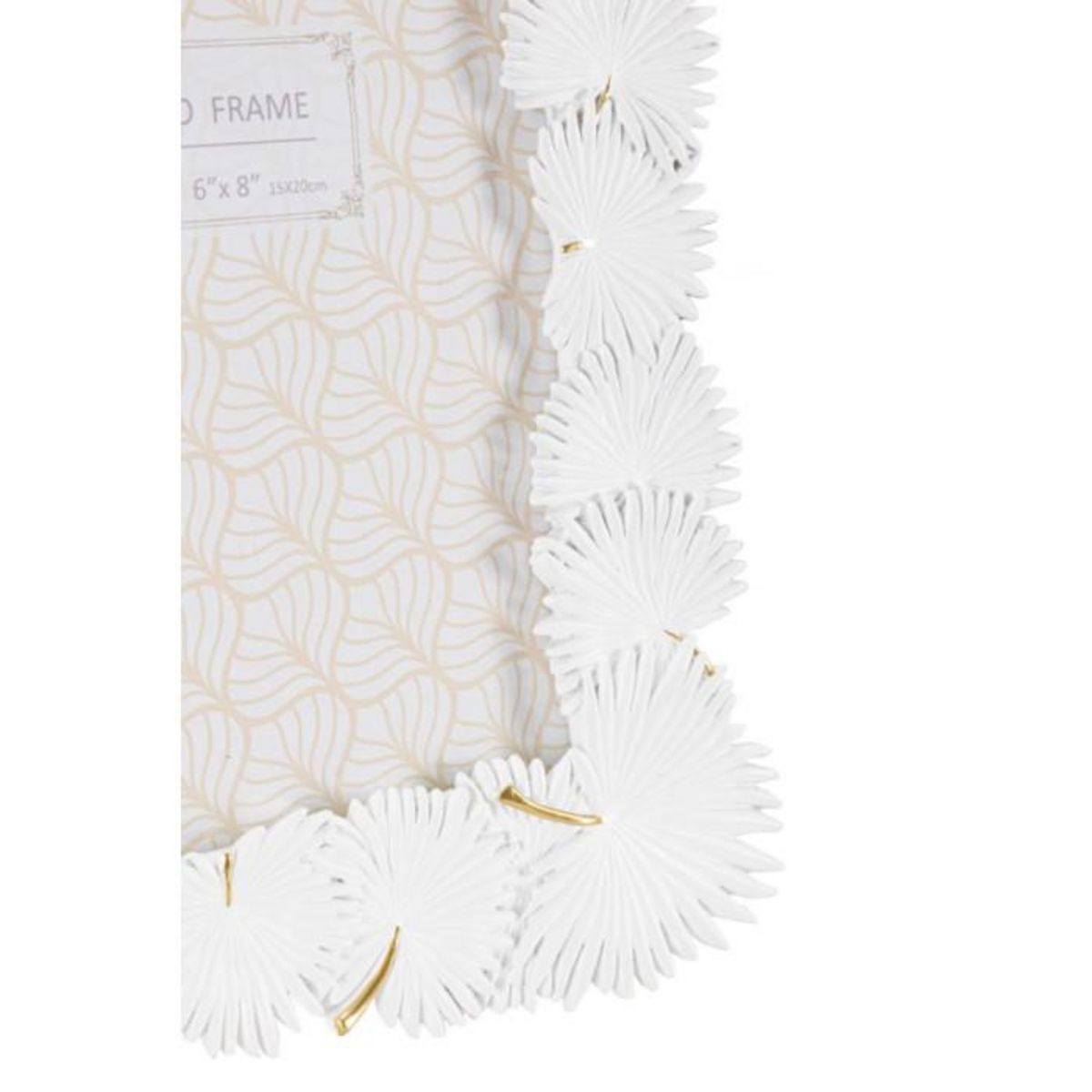 Paris Prix Cadre Photo Déco  Feuilles de Palmier  15x20cm Blanc