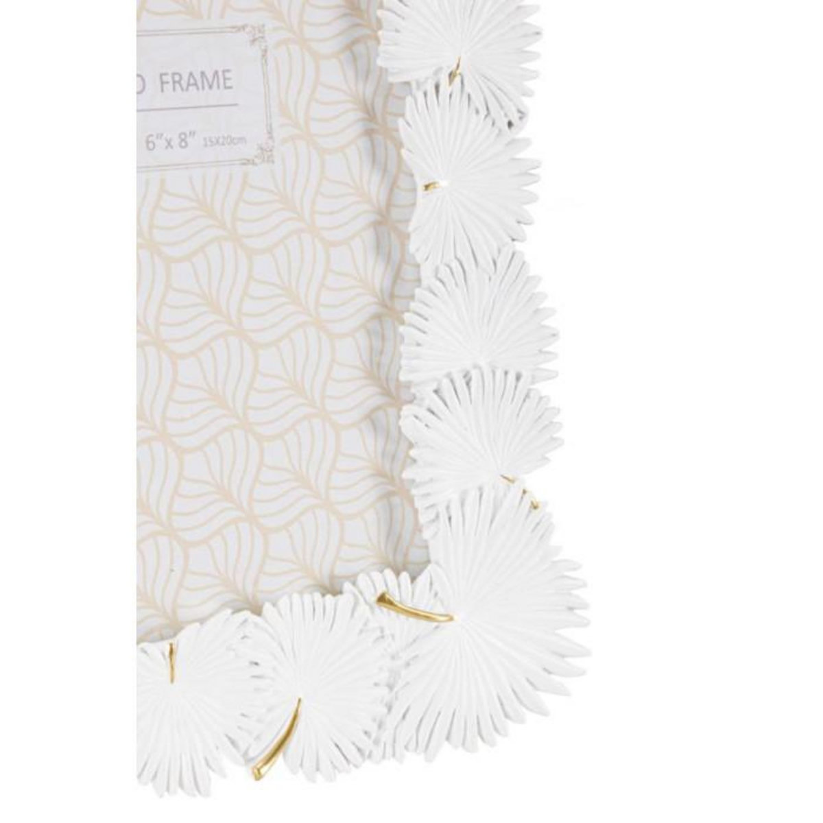 Paris Prix Cadre Photo Déco  Feuilles de Palmier  15x20cm Blanc