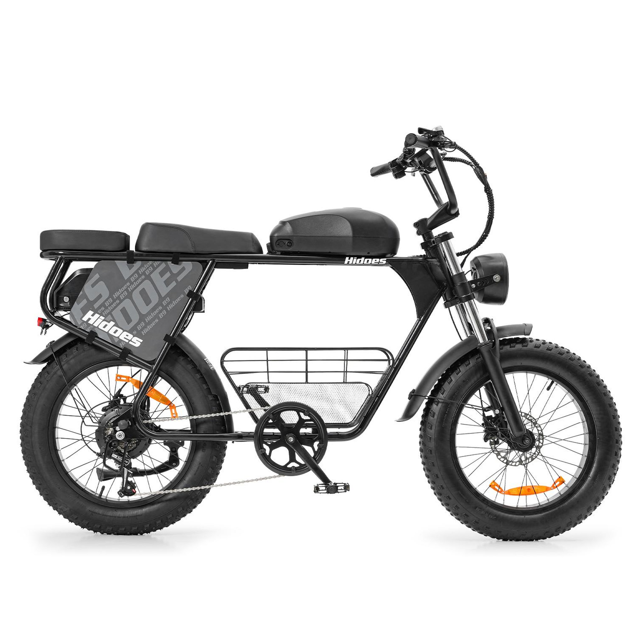 Voir la diapositive 5 : HIDOES Vélo électrique Hidoes B9, double batterie 1623 Wh, pneus larges 20 pouces, noir