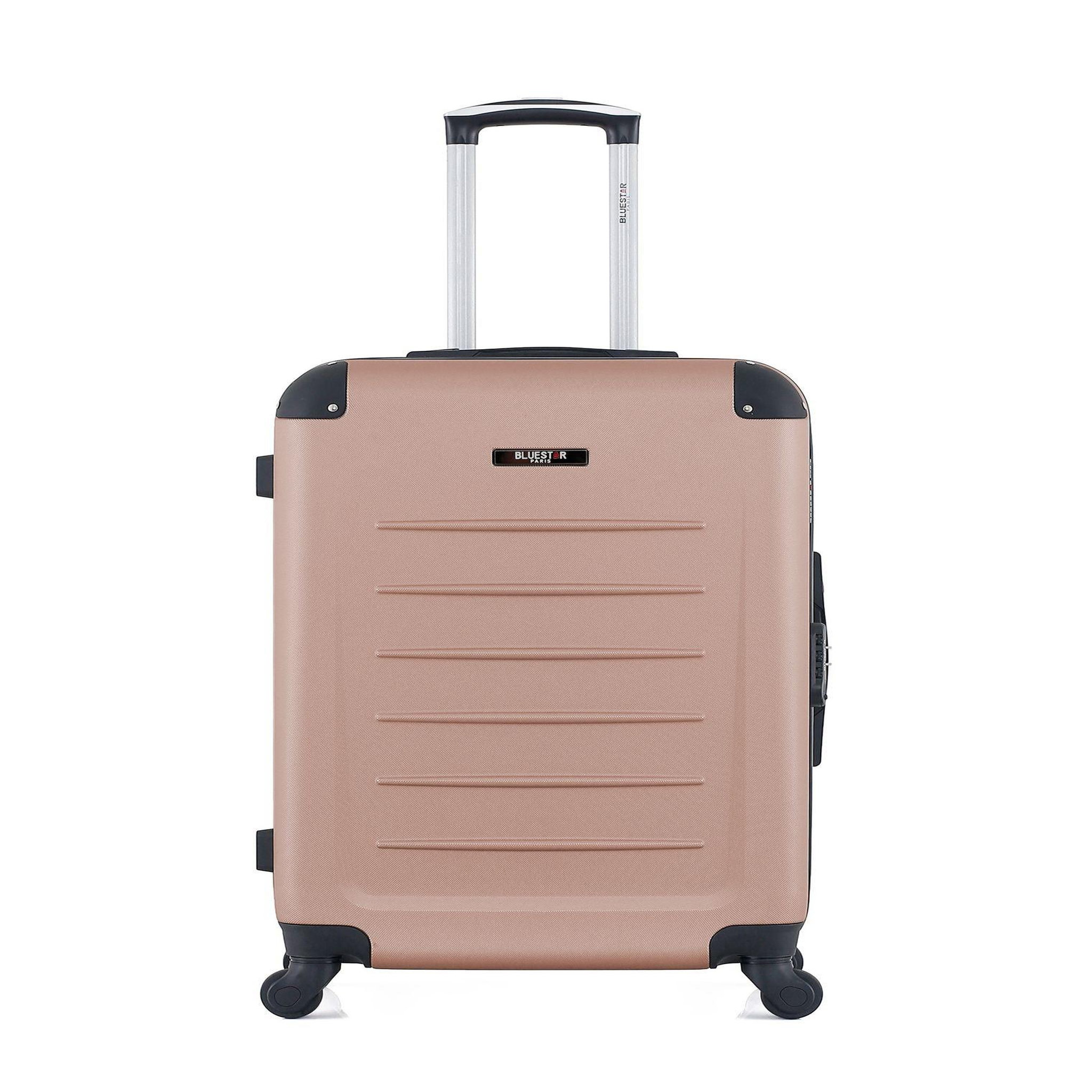 BLUESTAR Bluestar - valise weekend opera 65 cm 4 roues. Coloris disponibles : Bleu, Noir, Gris, Beige, Rose, Marron, Orange