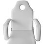 Voir la diapositive 4 : VIDAXL Fauteuil de massage pour traitement facial Simili-cuir Blanc