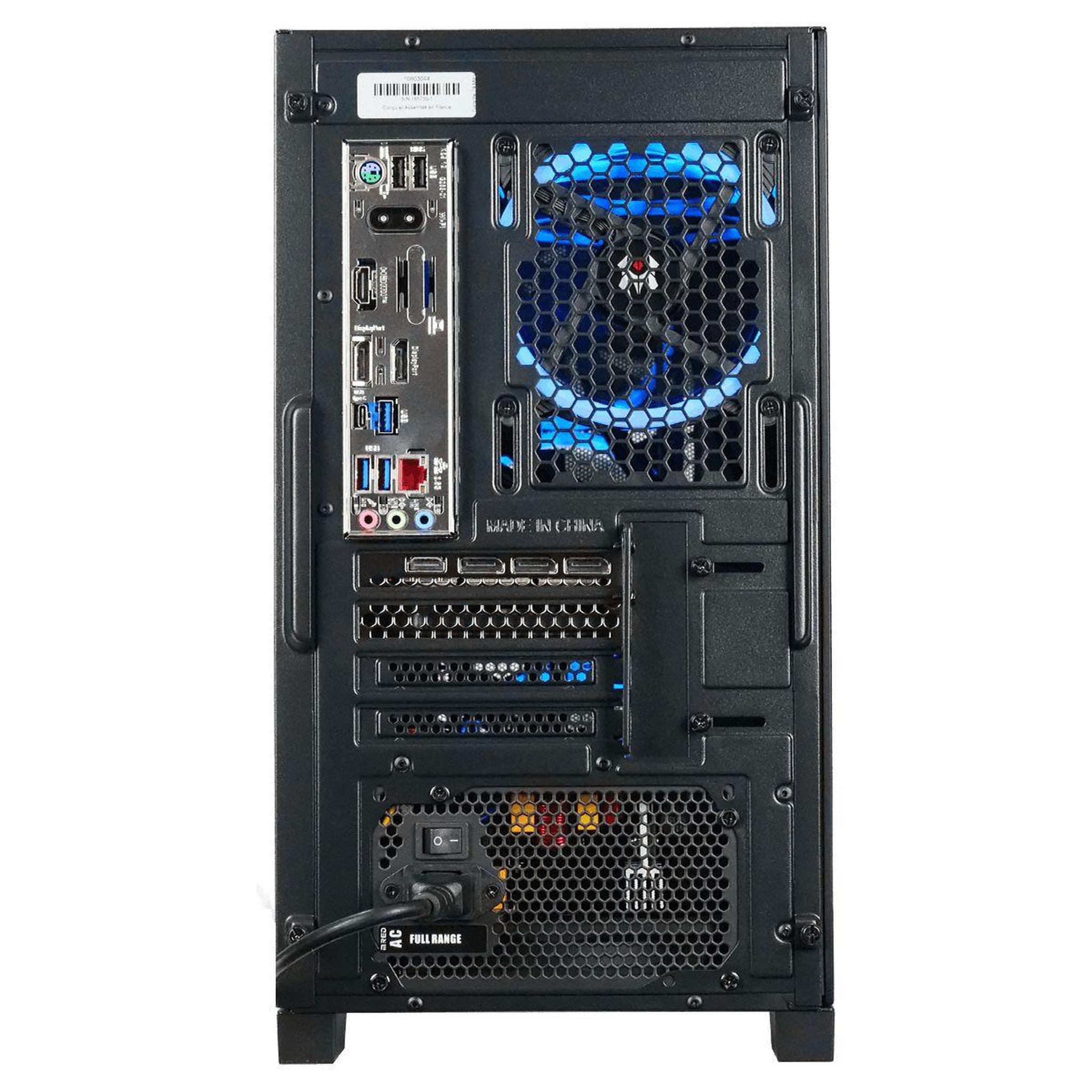 Voir la diapositive 4 : MRED PC Gamer CBT104-01 – Intel Core i7-14700KF – NVIDIA GeForce RTX 5060 Ti – 32 Go RAM DDR5 – SSD 1 To