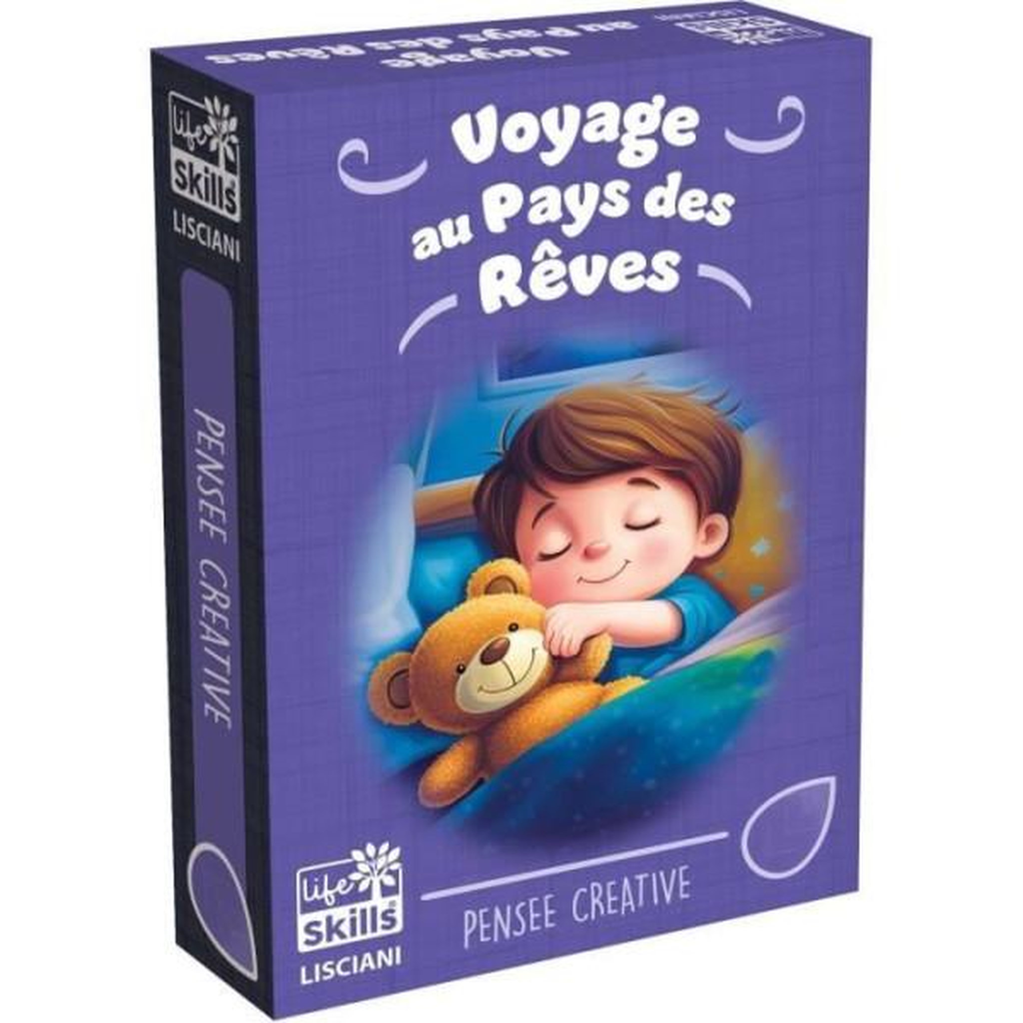 LISCIANI GIOCHI Jeu de cartes pour une bonne nuit - Jeu Éducatif - LIFE SKILLS - Cartes illustrées