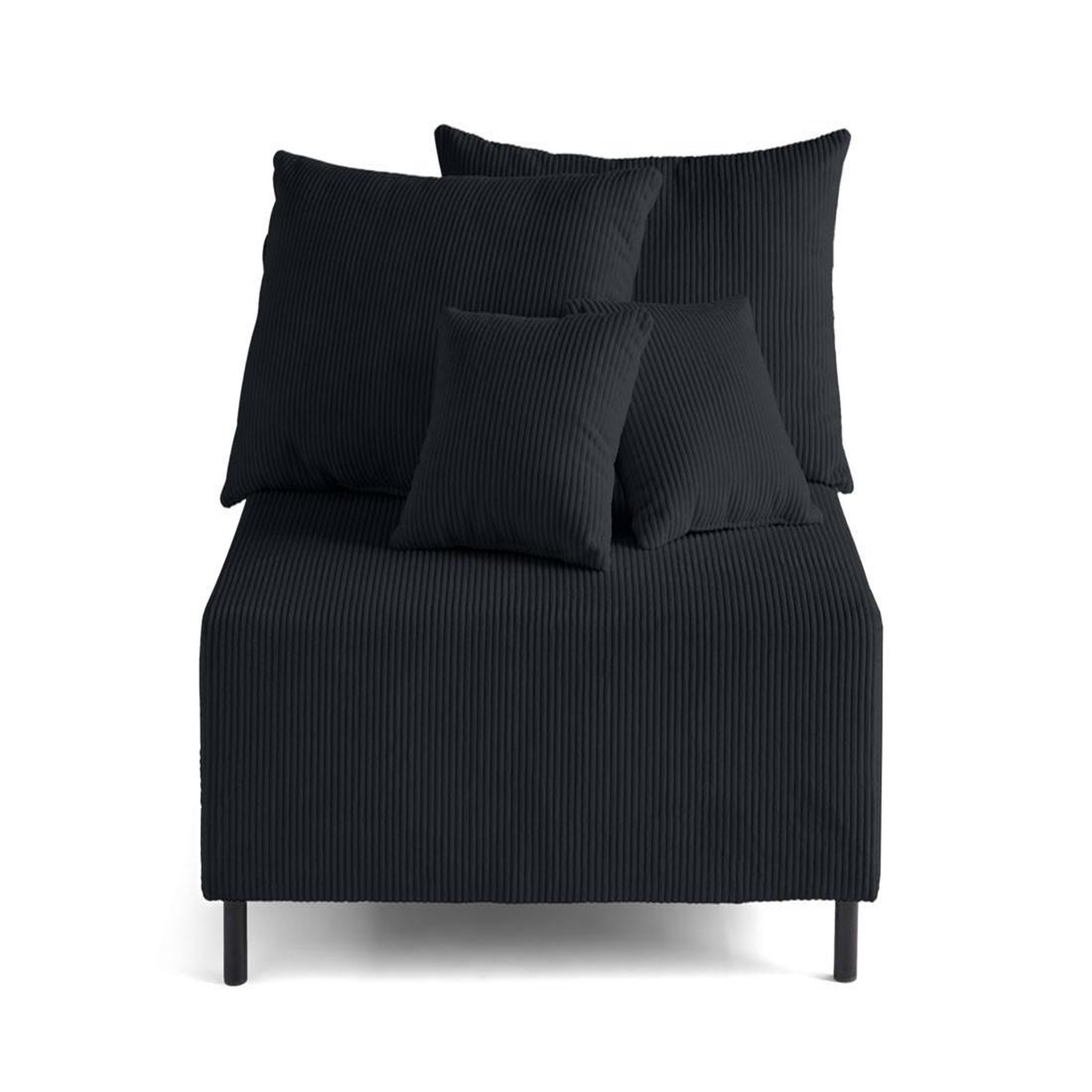 Voir la diapositive 1 : BEST MOBILIER Edinburg - module d'assise - en velours côtelé