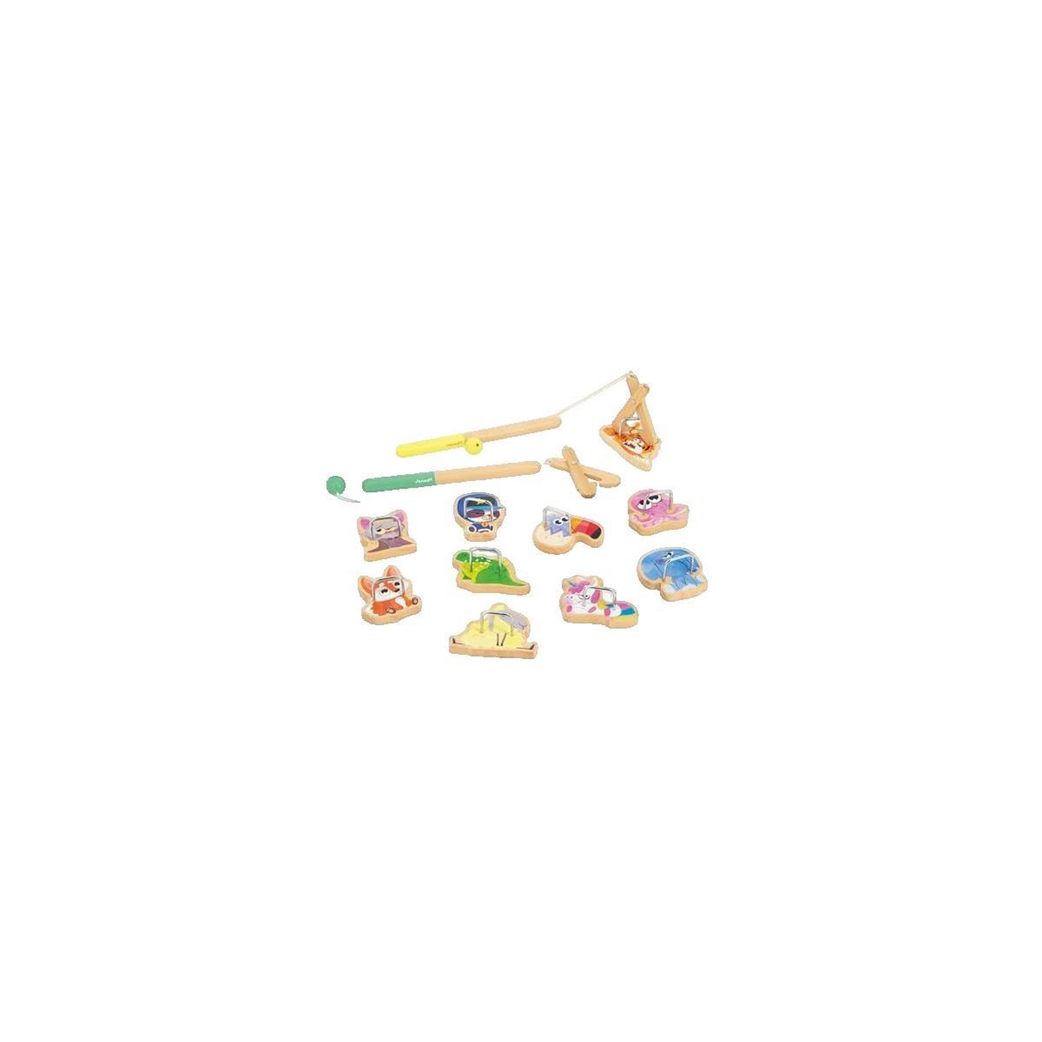 JANOD Jeu de pêche en bois Janod multicolore