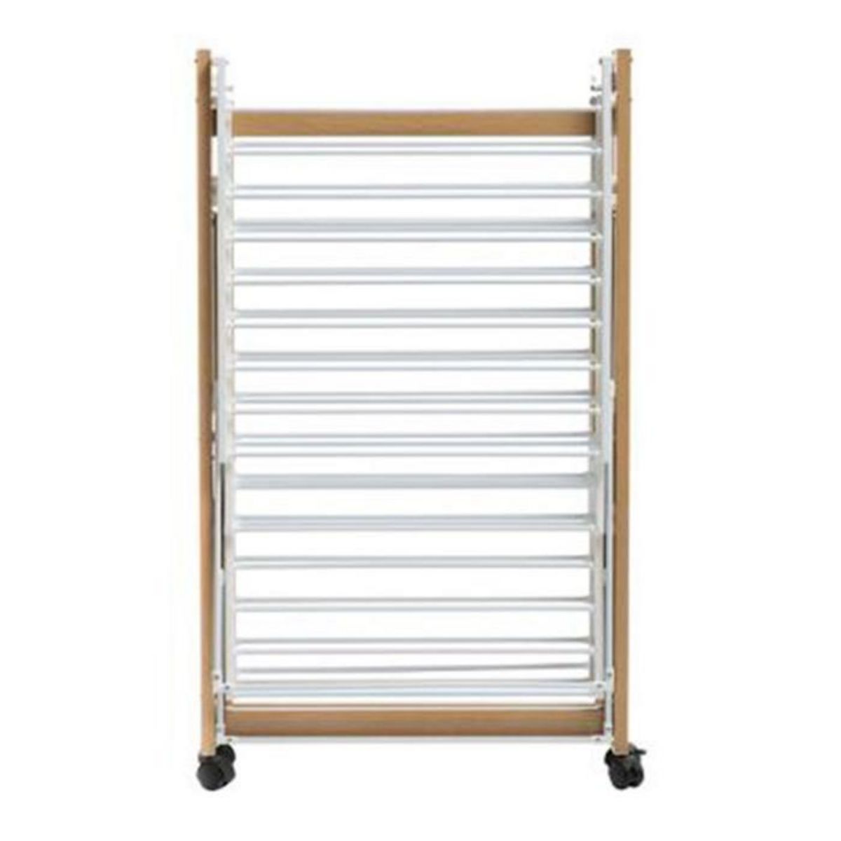 FIVE Étendoir à Linge  4 Roulettes  27m Naturel