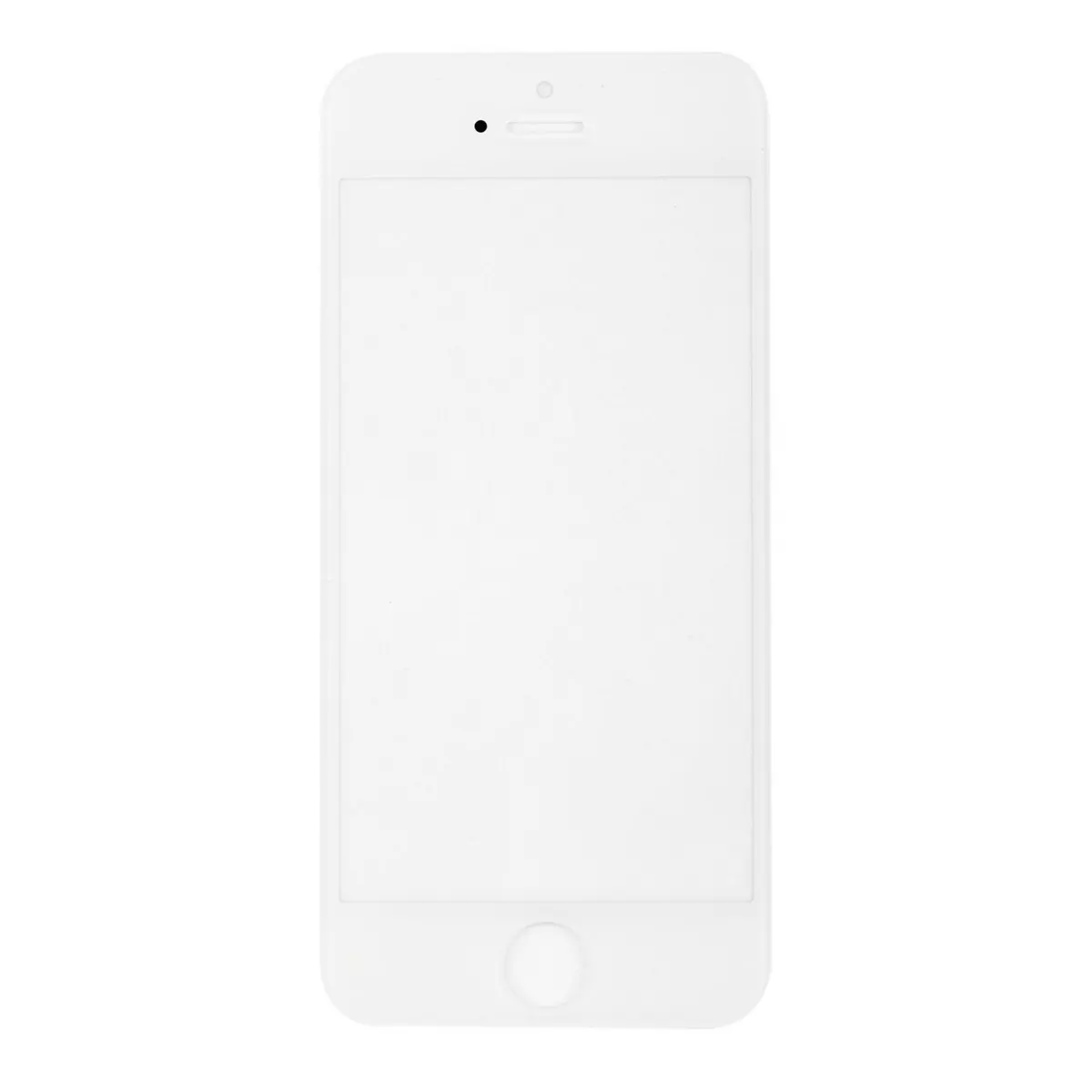 Youdoit Vitre de façade blanche + adhésif pour iPhone 5